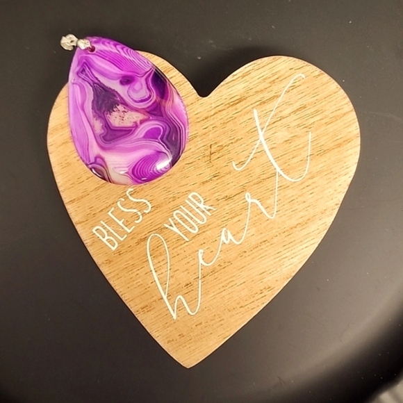 π Gorgeous purple Brazilian Agate. - Picture 1 of 4